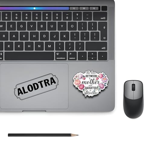 (3PCS) The Love Between a Mother and Daughter is Forever Vinyl Sticker Pack Durable Waterproof Stickers for Laptop Water Bottle Car Bumper Phone Case - color: The Love Between a Mother and Daughter is Forever