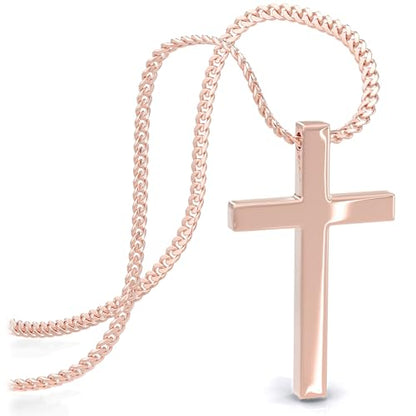 SERASAR Premium Necklace Women| 316L Stainless-Steel | 18 Carat - color: Rosegold, style: Hope
