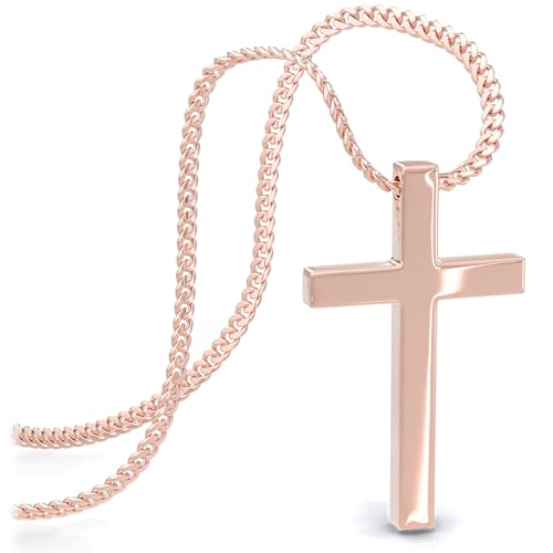 SERASAR Premium Necklace Women| 316L Stainless-Steel | 18 Carat - color: Rosegold, style: Hope