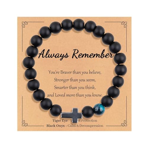 First Day of School Bracelets, Back to School Bracelets Mommy and Me - color: 1PCS Black