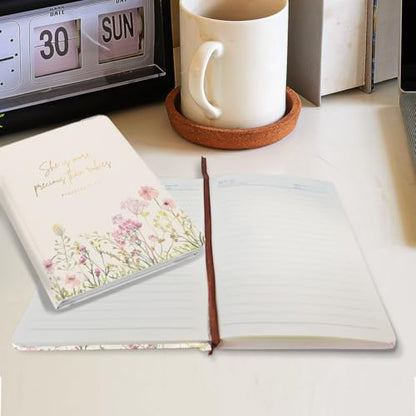 Bible Verse Lined Journal Notebook for Women Men, Christian Gifts for Women - color: Multi 0338