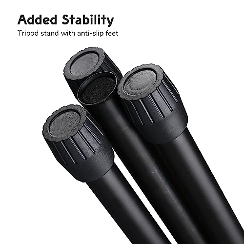 AW 12 Packs Microphone Boom Arm Stand Dual Mic Clips Adjustable Tripod - color: Black-2 Mic Clips+Phone Holder, size: 12 pcs