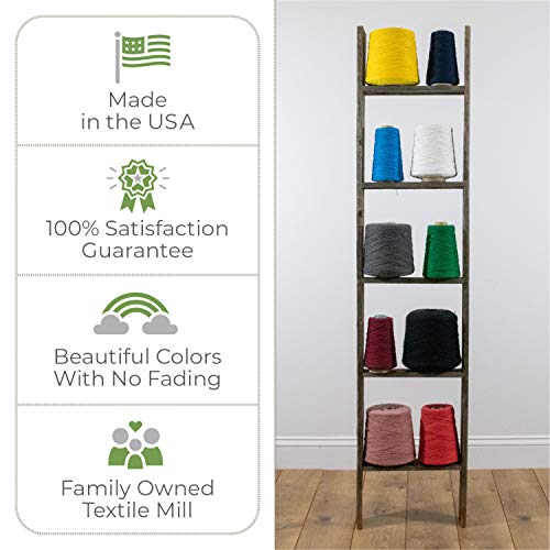 Pure Country Weavers Tulips Blanket by Nina Herold - Scriptures - Psalm 118:1 - Religious Garden Floral Gift Tapestry Throw Woven from Cotton - Made in the USA (72x54) - color: Psalm 118:1 Tulips, size: 72" x 54"