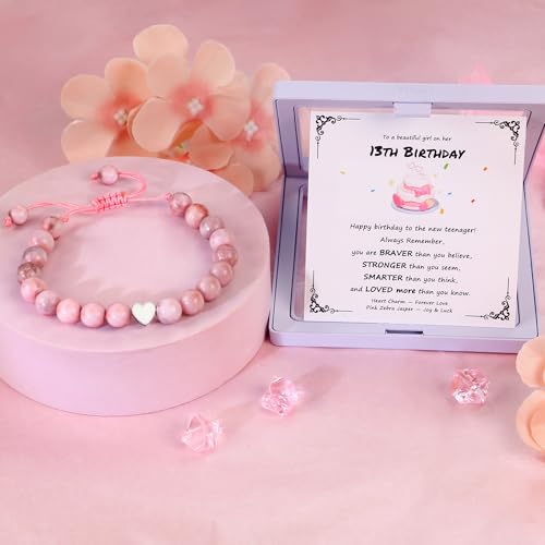 Sereney Birthday Gifts for Girls, 1-16 Year Old Girl Birthday Bracelet Gift - style: 13th Bday
