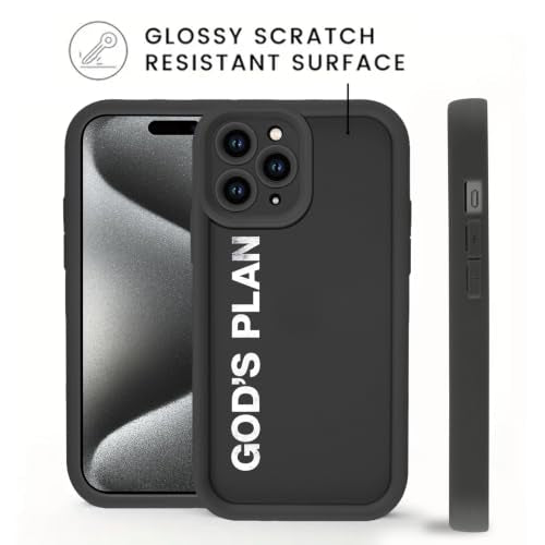 God's Plan Isaiah 60:22 Bible Verse Jesus Cross Christian Phone Case for iPhone 17e/iPhone 16e Case Shockproof Soft Protective for Women Men Cover Funda for iPhone 17e/iPhone 16e 6.1 Inch - color: Black