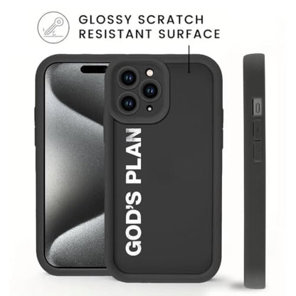 God's Plan Isaiah 60:22 Bible Verse Jesus Cross Christian Phone Case for iPhone 17e/iPhone 16e Case Shockproof Soft Protective for Women Men Cover Funda for iPhone 17e/iPhone 16e 6.1 Inch - color: Black
