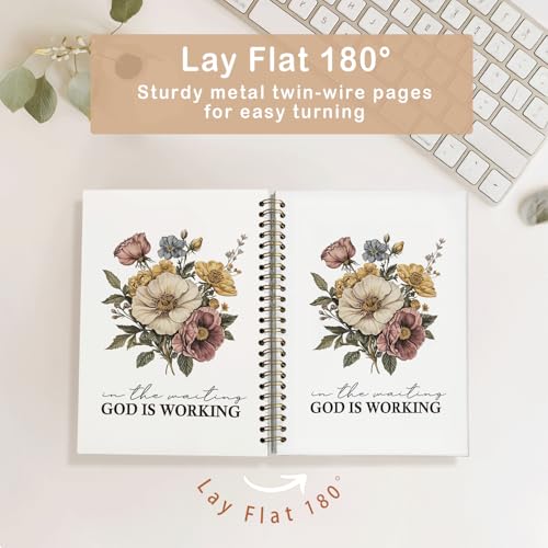 Bible Journal for Women,Bible Journal,Prayer Bible Supplies Journal - color: God is working