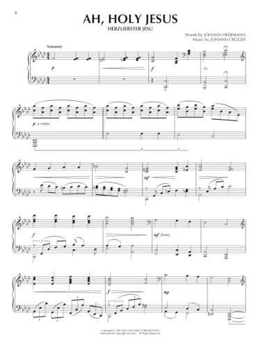 Piano Solos for Lent 30 Contemplative Hymns and Classical Piano Songs | Worship, Devotional, and Sacred Sheet Music for Church Musicians, Services, and Performances