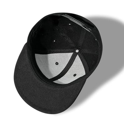 Skull Flat Bill Hats for Men Women Adjustable Dad Trucker Hat Skeleton Snap Backpack Hats for Hip-hop Running Cycling - color: Jesus Cross