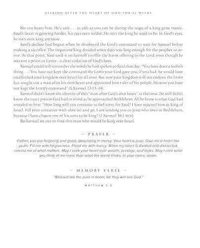 Seeking After the Heart of God for 52 Weeks: A Bible Study on the Life of David