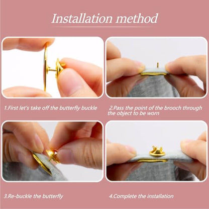 12/24/50/100Pack Gold Cross Lapel Pins Bulk Cross Dove Enamel Pin Set-Holy Spirit/Peace/Memorial/funeralGifts For Clothes Bags Hat - color: 50-Pack