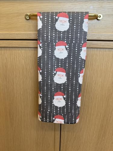 Kitchen Towels, Dish Towels for Kitchen, 3 Pc Kitchen Towel Set - color: Christmas