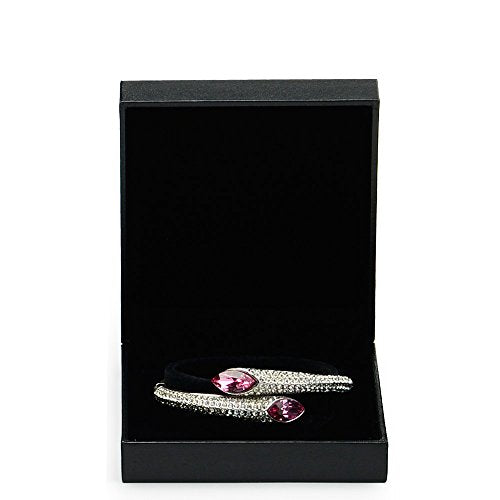 Oirlv Black Bracelet/Bangle Box, Jewelry Display Case for Anniversary - color: Bracelet box