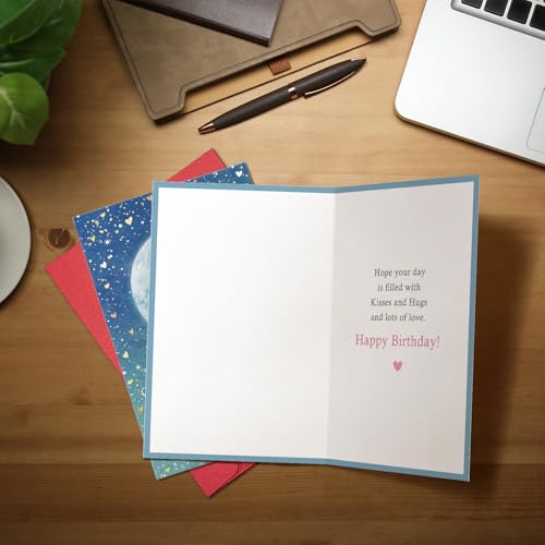 Ogeby Cute First Birthday Card for Granddaughter, Starry Themed 1st Bday from Grandpa Grandma, For You Granddaughter on Your First Birthday - color: #625
