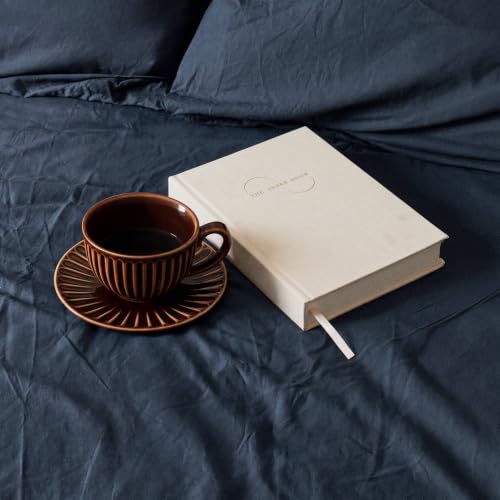 THE INNER VOICE Guided Journal for Women & Men, 365 Prompts for Self Care - color: Ivory