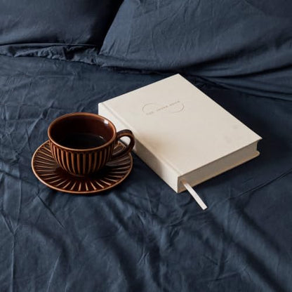 THE INNER VOICE Guided Journal for Women & Men, 365 Prompts for Self Care - color: Ivory