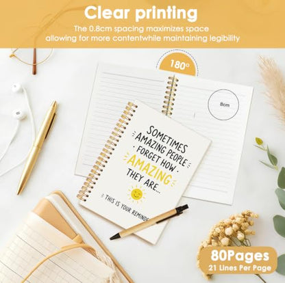 Appreciation Gifts Spiral Notebook, Farewell Gifts for Coworkers, - color: 02-teacher