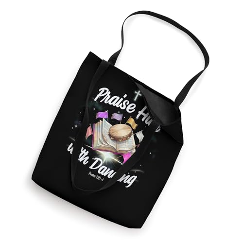 Praise Him with Dancing Christian Worship Dancer Girl Tote Bag