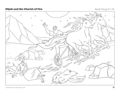 Old Testament Bible Stories Coloring Book