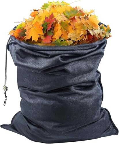 Wood Chipper Bag Compatible with Tazz, GreatCircle, Wood Slicer Splitter, Wood Chippers, Universal Reusable Collection Bag, 24 x 48 Inches Chipper Leaf Shredder, Lawn Machine Parts,