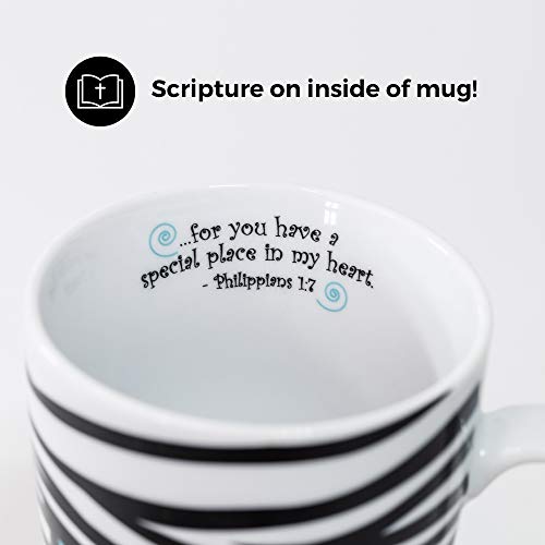 Divinity Boutique 20612 Boxed Mugs, Sisters Zebra, 12 ounce - color: Sisters Zebra