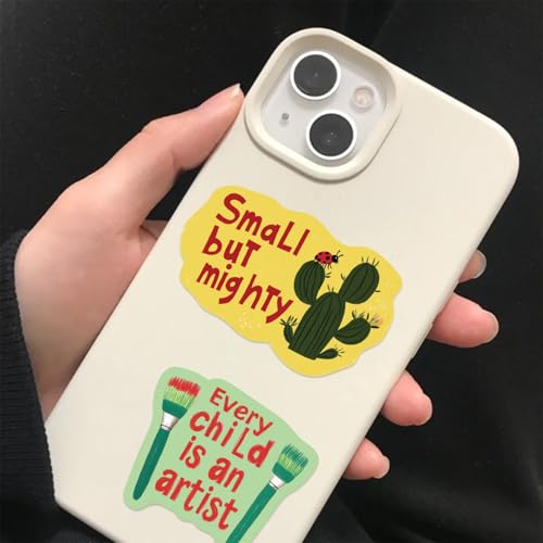 50PCS Positive Quote Stickers, Cute Emotional Support Stickers - style: Art Deco