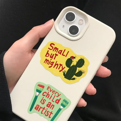 50PCS Positive Quote Stickers, Cute Emotional Support Stickers - style: Art Deco