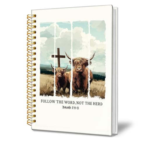 Bible Journal for Women, Christian Gifts for Women - color: Christian Notebook-white
