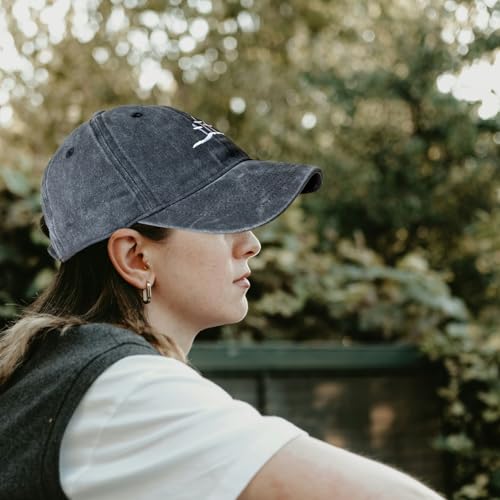 Christmas Embroidered Snapback Baseball Cap for Men Women Cross Adjustable Structured Dad Hat - color: Cross Black