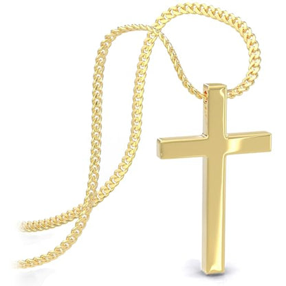 SERASAR Premium Necklace Women| 316L Stainless-Steel | 18 Carat - color: Gold, style: Hope