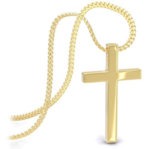 SERASAR Premium Necklace Women| 316L Stainless-Steel | 18 Carat - color: Gold, style: Hope