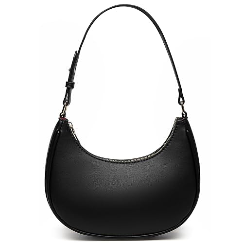 Barabum Small Shoulder Bag for Women Crescent Purse Y2K Trendy Clutch Handbags - color: 6-a