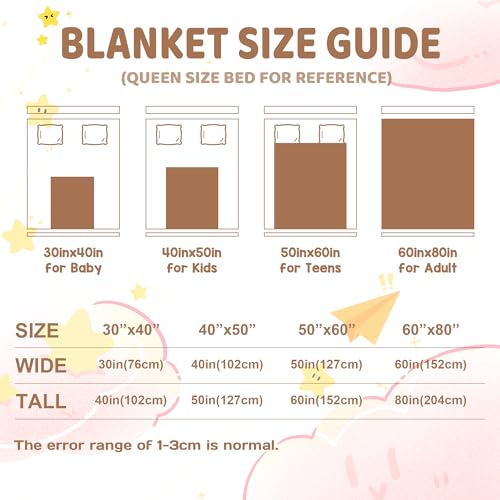 Personalized Baby Bear Blanket for Girls with Name - color: Bear