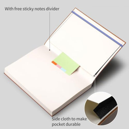 AHGXG Lined Journal Notebook, 320 Numbered Pages, B5 (7.6'' X 10'') - color: Purple, size: B5