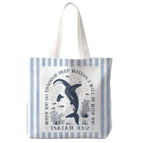 Christian Tote Bag - color: Whale Shark