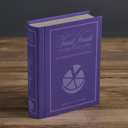 WS Game Company Trivial Pursuit Vintage Bookshelf Edition Trivia Board Game