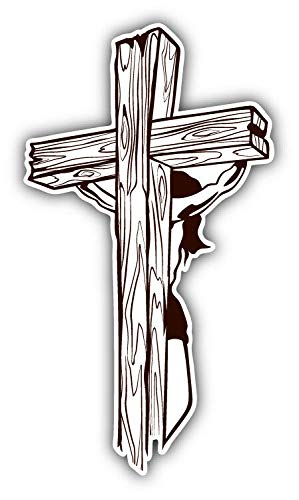 Jesus On The Cross Religion Decorative Scrapbooking Sticker Waterproof Vinyl Stickers for Water Bottle, Laptop & Phone Case – 50 Pack