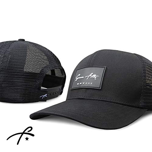 Grace Folly Trucker Hat for Men or Women- Many Cool Designs - color: Signature Black