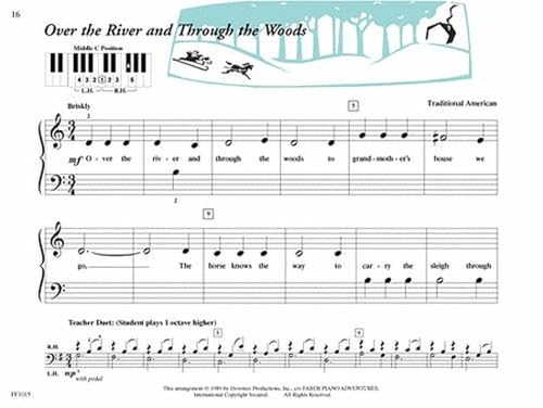 Pretime Piano Christmas, Primer Level: Beginnning Reading (Faber Piano Adventures)