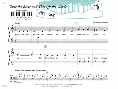 Pretime Piano Christmas, Primer Level: Beginnning Reading (Faber Piano Adventures)