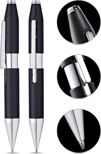 Cross X Refillable Gel Ink Rollerball Pen, Charcoal Black - color: Charcoal Black
