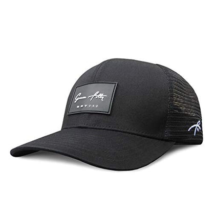 Grace Folly Trucker Hat for Men or Women- Many Cool Designs - color: Signature Black