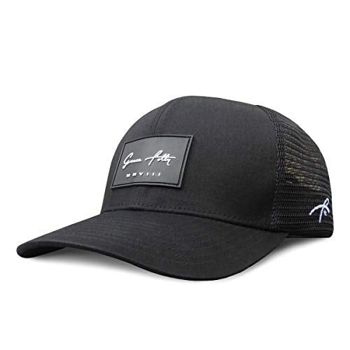 Grace Folly Trucker Hat for Men or Women- Many Cool Designs - color: Signature Black