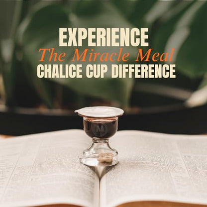 DISCOVERY PRODUCT Prefilled Chalice Communion Cups & Wafer, Box of 100