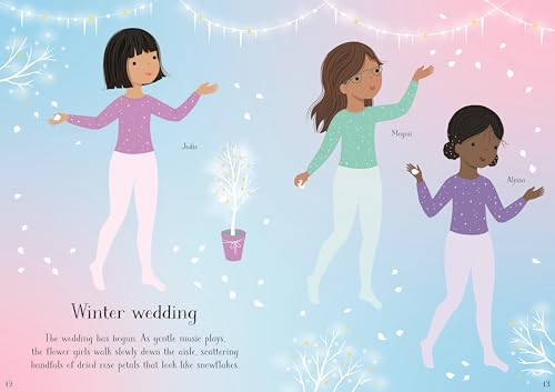 Little Sticker Dolly Dressing Bridesmaids and Flower Girls: An Interactive Sticker Adventure With Dress-Up Fun For Kids Celebrating Wedding Festivities