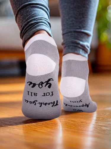 Shihanee Housekeeping Week Gift Appreciation Crew Sock - style: Appreciate