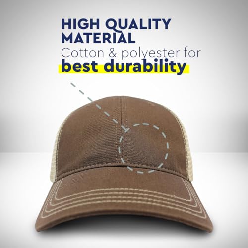 Custom Richardson Soft Mesh Cap Hat Embroidered Chi Rho with Alpha Omega Trucker Hats for Men & Women - color: Black Charcoal Personalized Text Here, size: One Size