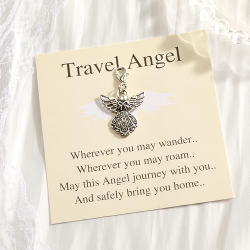 Angel Keychain for Women Your Guardian Angel Keycharm A Beautiful Reminder of Protection and Love to Carry With You