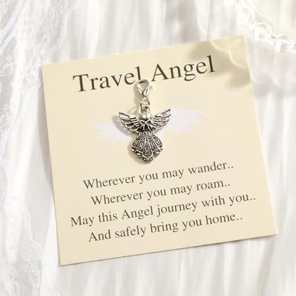 Angel Keychain for Women Your Guardian Angel Keycharm A Beautiful Reminder of Protection and Love to Carry With You