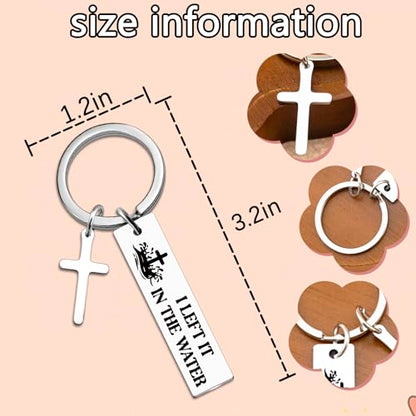 Baptism Gifts for Boys First Communion Christening Gifts for Baby Keychain